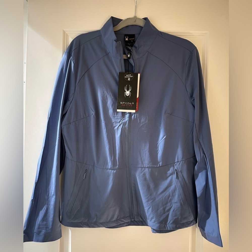 Spyder woman’s Blue Water Resistant Jacket